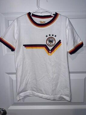 Vintage Germany national soccer team fan T-
shirt